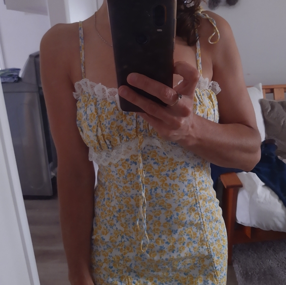 Floral Mini Dress Size S - Picture 6 of 10